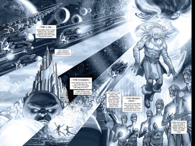 Behind the Scenes of No’madd from Battle Quest Comics