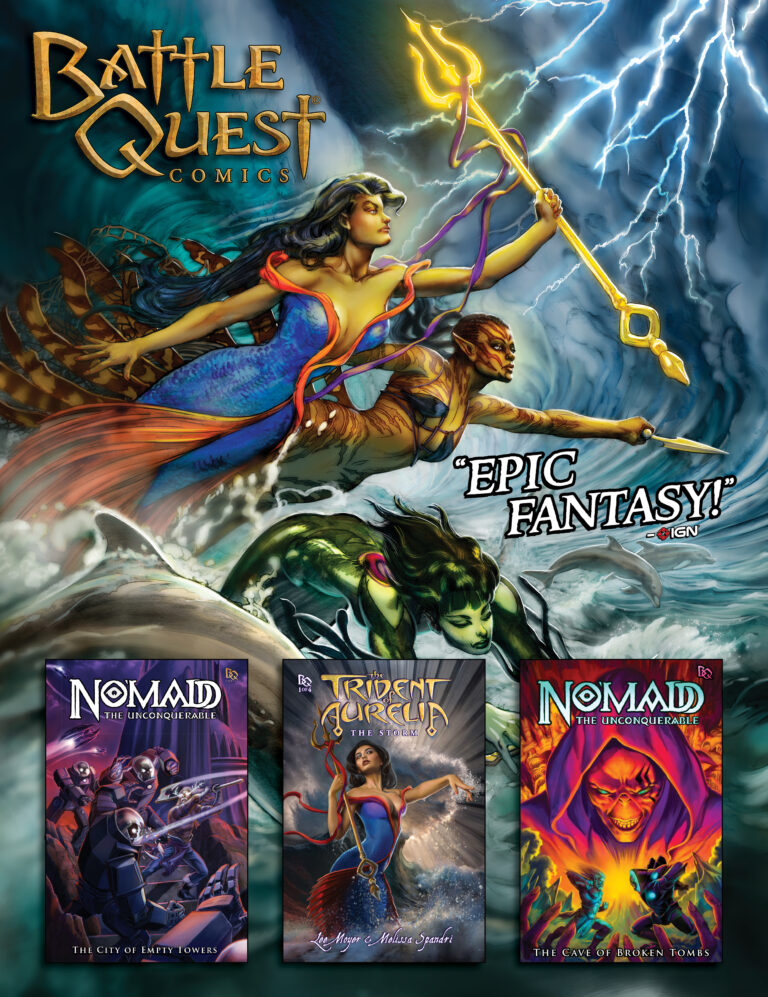 PREORDER TWO BATTLE QUEST COMICS IN MARCH PREVIEWSworld: