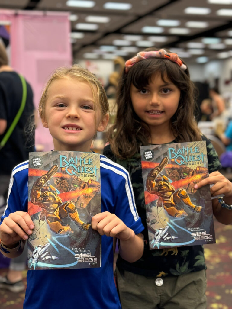Battle Quest at the Boise Comic Arts Festival